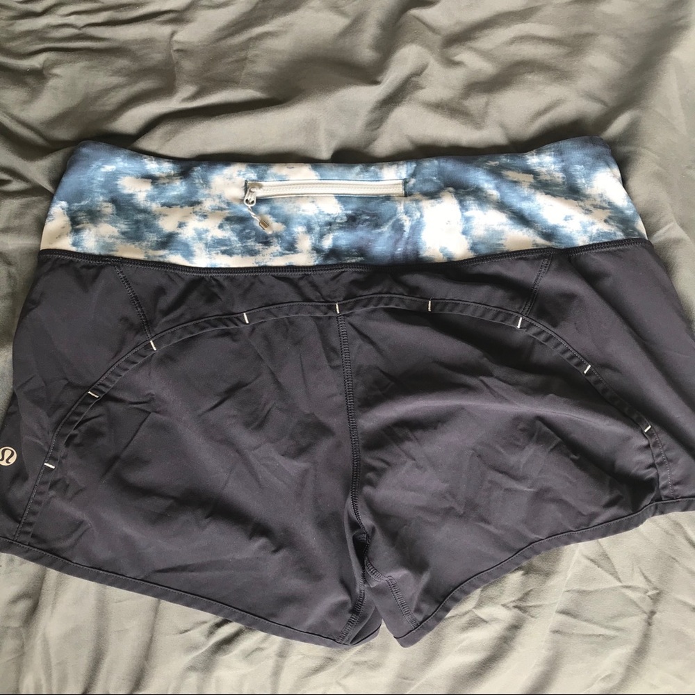 Dark blue Lululemon shorts